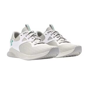 BRAND NEW women under armour charged aurora 2 white green shoes size US 7.5